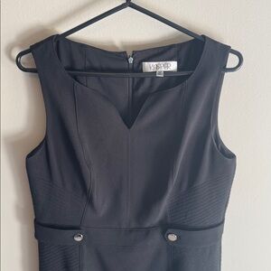 Kasper Black Dress Size 10 Petite